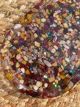 Load image into Gallery viewer, Mookaite Jasper Crystal Chip Resin Display Trinket Dish