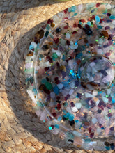 Load image into Gallery viewer, Mixed Crystal Chip Resin Incense Holder