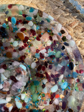 Load image into Gallery viewer, Mixed Crystal Chip Resin Incense Holder