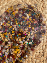 Load image into Gallery viewer, Mookaite Jasper Crystal Chip Resin Display Trinket Dish