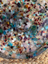 Load image into Gallery viewer, Mixed Crystal Chip Resin Incense Holder