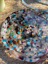 Load image into Gallery viewer, Mixed Crystal Chip Resin Incense Holder