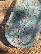 Load image into Gallery viewer, Amazonite Crystal Chip Resin Display Trinket Dish
