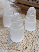 Load image into Gallery viewer, Satin Spa / Selenite Tower
