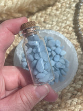 Load image into Gallery viewer, Angelite Crystal Chip Jar
