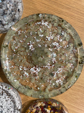 Load image into Gallery viewer, Prehnite Crystal Chip Resin Incense Holder