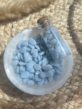 Load image into Gallery viewer, Angelite Crystal Chip Jar