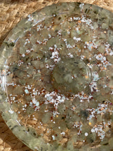 Load image into Gallery viewer, Prehnite Crystal Chip Resin Incense Holder