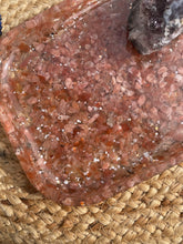 Load image into Gallery viewer, Sunstone Crystal Chip Resin Display Trinket Dish