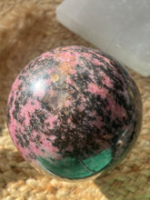 Load image into Gallery viewer, Rhodonite Sphere