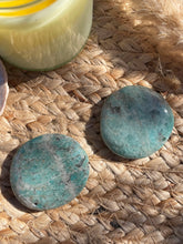 Load image into Gallery viewer, Amazonite Smoothie Palm Stone