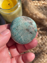 Load image into Gallery viewer, Amazonite Smoothie Palm Stone
