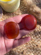 Load image into Gallery viewer, Carnelian Smoothie Palm Stone