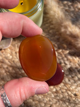 Load image into Gallery viewer, Carnelian Smoothie Palm Stone