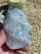 Load image into Gallery viewer, Moss Agate Flame Carving