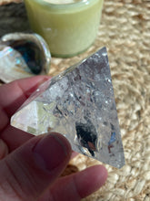Load image into Gallery viewer, Clear Quartz Pyramid Carving