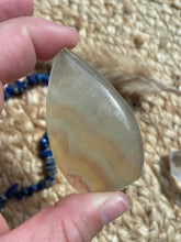 Load image into Gallery viewer, Rainbow Fluorite Flame Carving