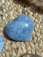 Load image into Gallery viewer, Blue Calcite Heart Carving