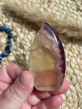 Load image into Gallery viewer, Rainbow Fluorite Flame Carving