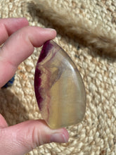 Load image into Gallery viewer, Rainbow Fluorite Flame Carving