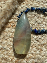 Load image into Gallery viewer, Rainbow Fluorite Flame Carving
