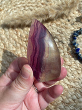 Load image into Gallery viewer, Rainbow Fluorite Flame Carving