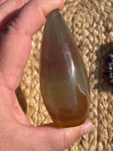 Load image into Gallery viewer, Rainbow Fluorite Flame Carving