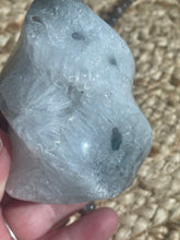 Load image into Gallery viewer, Moss Agate Flame Carving