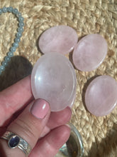 Load image into Gallery viewer, Rose Quartz Worry Stone