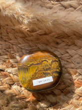 Load image into Gallery viewer, Tiger Eye Smoothie Palm Stone