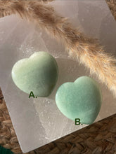 Load image into Gallery viewer, Green Aventurine Heart Smoothie Palm Stone