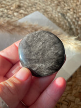 Load image into Gallery viewer, Silver Sheen Obsidian Smoothie Palm