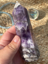 Load image into Gallery viewer, Chevron Amethyst Tower