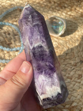 Load image into Gallery viewer, Chevron Amethyst Tower