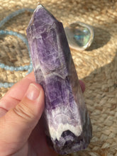 Load image into Gallery viewer, Chevron Amethyst Tower