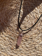 Load image into Gallery viewer, Rose Quartz DT Necklace