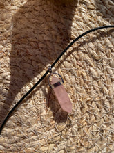 Load image into Gallery viewer, Rose Quartz DT Necklace