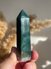 Load image into Gallery viewer, Moss Agate Tower
