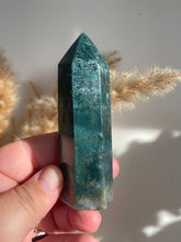 Load image into Gallery viewer, Moss Agate Tower