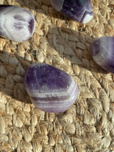Load image into Gallery viewer, Chevron Amethyst XL Tumble Stone