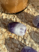 Load image into Gallery viewer, Chevron Amethyst XL Tumble Stone