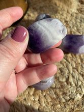 Load image into Gallery viewer, Chevron Amethyst XL Tumble Stone