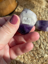 Load image into Gallery viewer, Chevron Amethyst XL Tumble Stone
