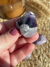 Load image into Gallery viewer, Chevron Amethyst XL Tumble Stone