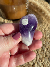 Load image into Gallery viewer, Chevron Amethyst XL Tumble Stone