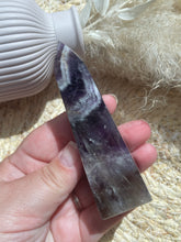 Load image into Gallery viewer, Dream Chevron Amethyst Tower