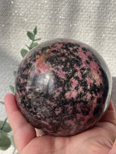 Load image into Gallery viewer, Rhodonite Sphere