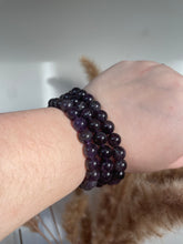 Load image into Gallery viewer, Amethyst ‘Dark Plum’ Bracelet