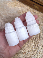 Load image into Gallery viewer, Satin Spa / Selenite Tower
