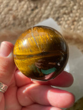 Load image into Gallery viewer, Tiger Eye Sphere
